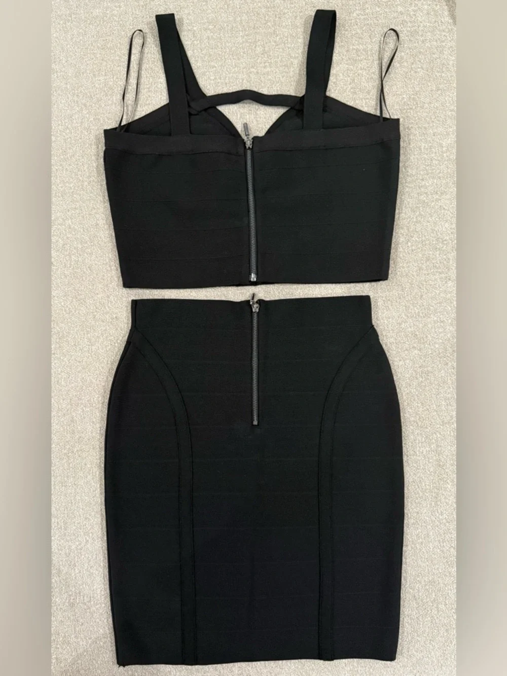 NWOT**** Guess Black Skirt Set - Picture 2 of 2